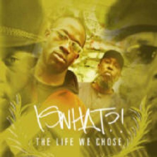 CD album cover with three men and text "so what?! the life we chose".