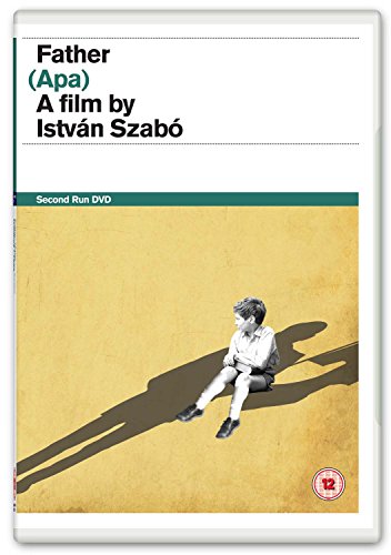 DVD case with a man sitting on a yellow background, casting a long shadow.