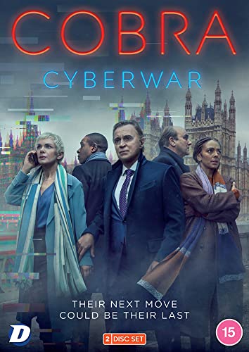 “Cobra: Cyberwar” DVD cover featuring a group of serious-looking people.