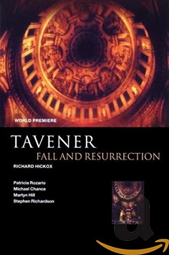"Tavener: Fall & Resurrection" DVD cover featuring a golden circular ceiling artwork.