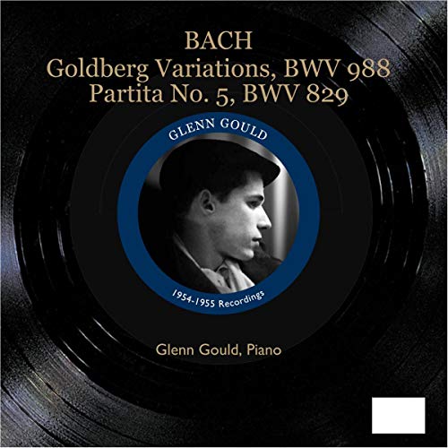 CD cover featuring pianist Glenn Gould in a circular portrait.