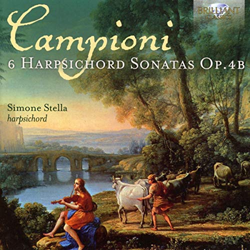 CD cover: pastoral scene with musicians, bridge, and oxen.