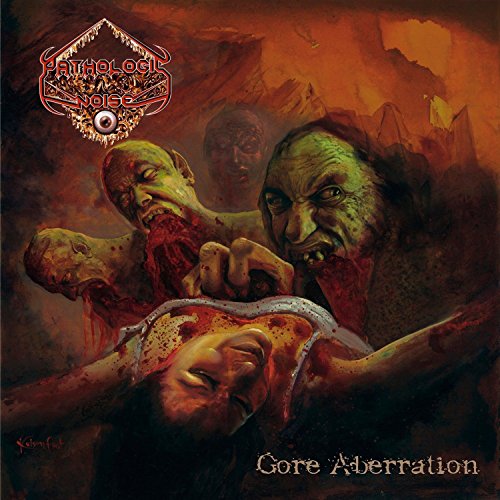 CD cover art depicting grotesque, bloody figures in a hellish landscape.