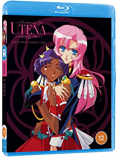 Blu-ray cover featuring two anime girls in ornate, colorful outfits.
