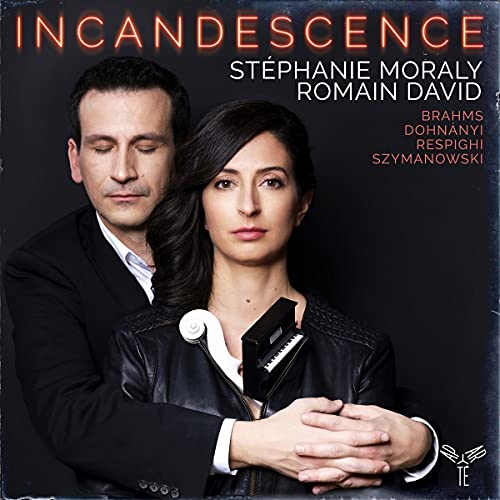 CD cover featuring musicians Stephanie Moraly and Romain David.