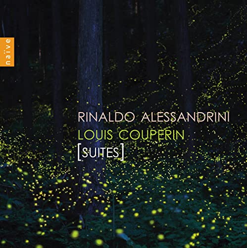 CD cover for L. Couperin’s Suites, featuring a dark forest scene.