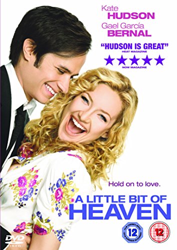 DVD cover for “A Little Bit of Heaven” featuring Kate Hudson and Gael García Bernal.