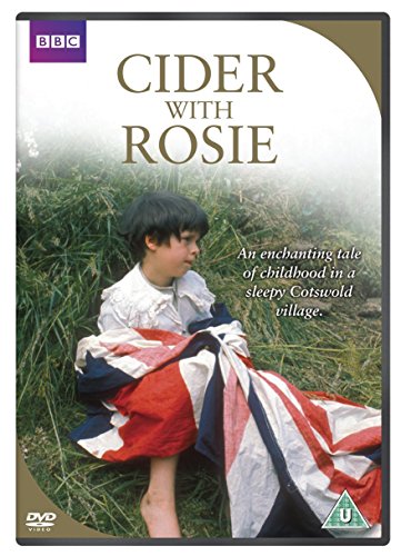 DVD cover for Cider With Rosie featuring a boy wrapped in a Union Jack.