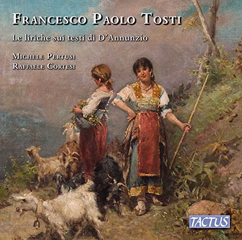 CD cover: painting of two figures with goats in a landscape.