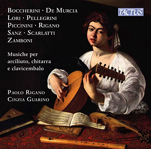CD cover featuring a painting of a woman playing a lute.