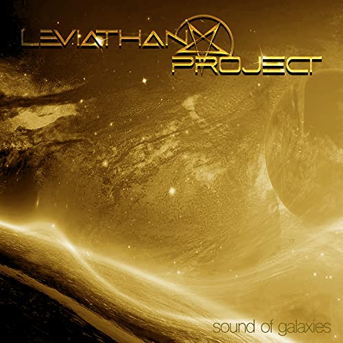 CD cover for “Leviathan Project - Sound Of Galaxies” with galactic imagery.