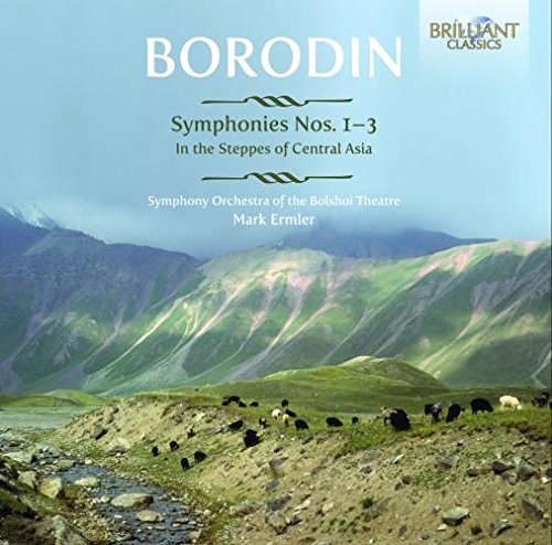 "CD cover featuring a serene mountain landscape with sheep grazing in the foreground."