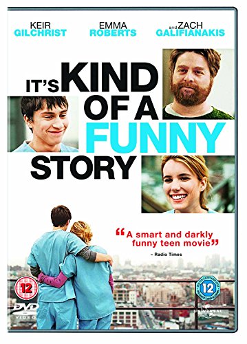 DVD cover for "It's Kind Of A Funny Story" featuring young actors.