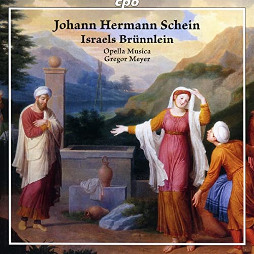 CD cover depicting a biblical scene with figures near a stone well.