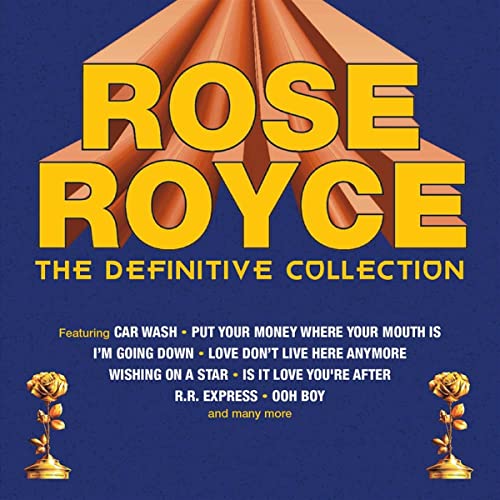 Rose Royce āThe Definitive Collectionā 3CD set cover art with gold lettering.