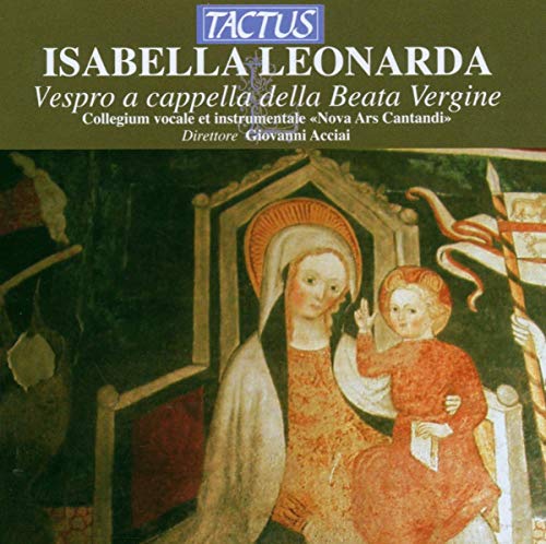 CD cover: Renaissance painting of Madonna and Child with text overlay.