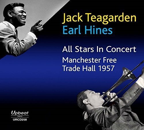 Music CD cover featuring black-and-white images of two men singing and playing trumpet.