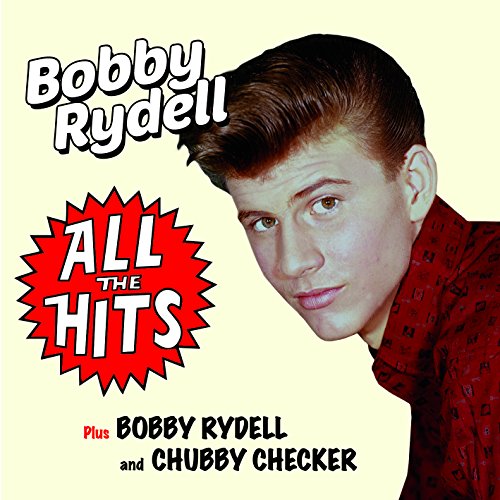 CD cover featuring Bobby Rydell’s portrait with red “All The Hits” text.