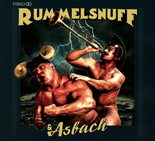 CD cover: two muscular figures with a trumpet against a stormy sky.
