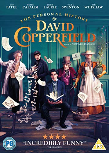 DVD cover for "David Copperfield" featuring a cast of characters.