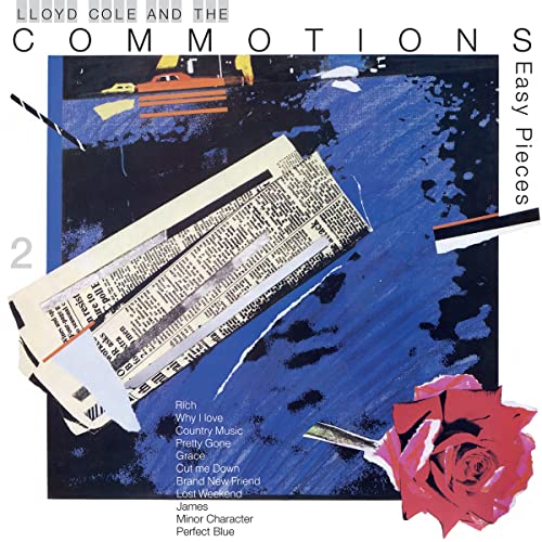 Album cover for Lloyd Cole And The Commotions’ “Easy Pieces” vinyl record.