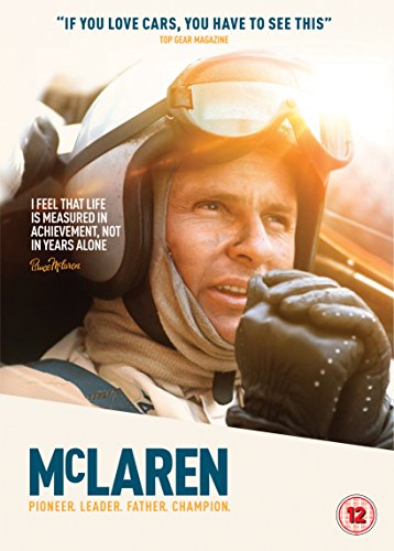 DVD cover featuring a man wearing a vintage racing helmet and gloves, smiling.