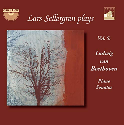 "CD cover with a red background, abstract tree image, and white text."