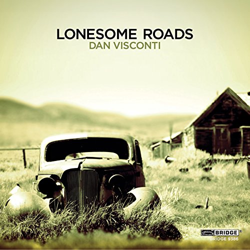 Album cover with old car and barn in a field, sepia-toned.