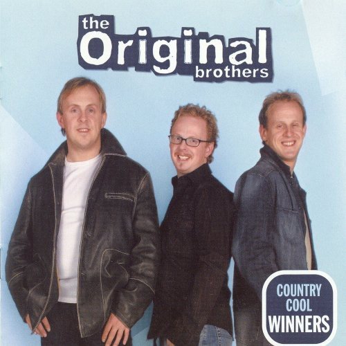 "CD cover featuring three men standing together, smiling, with 'Original Brothers' text."