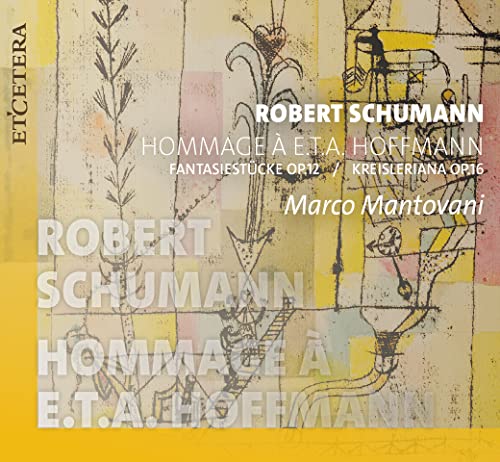 CD cover for Schumann's "Hommage à E.T.A. Hoffmann" by Marco Mantovani.