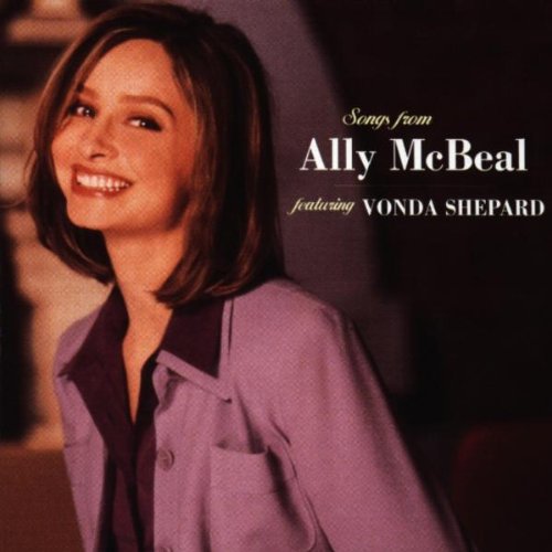CD cover featuring Vonda Shepard and text from “Ally McBeal”.