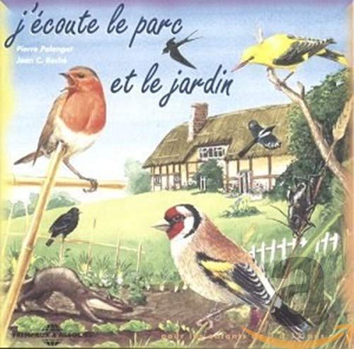 CD cover with illustrated birds, a house, and garden scene.