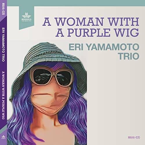 CD cover: illustrated woman with purple wig and sunglasses.