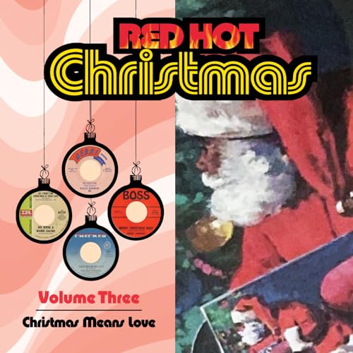 CD cover: "Red Hot Christmas" with records and Santa Claus imagery.