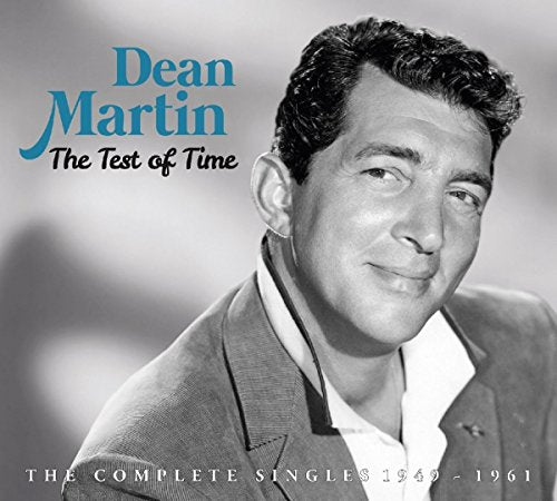Dean Martin portrait on CD cover, "The Test of Time" title visible.
