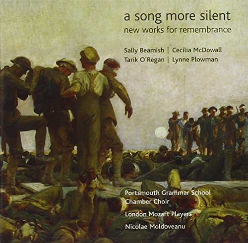 "CD cover featuring a painting of soldiers in a war scene with text overlay."