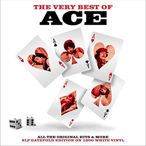 Album cover for “The Very Best Of Ace” featuring playing cards and portraits.