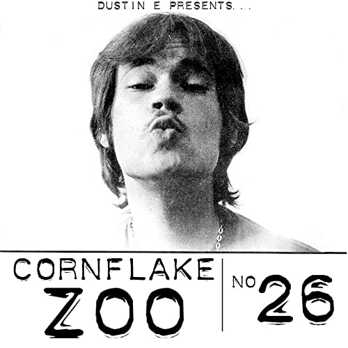 Black and white CD cover featuring a portrait of a young man.