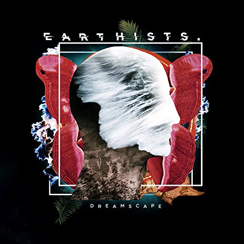 Album cover with a white head surrounded by red hands against a black background.