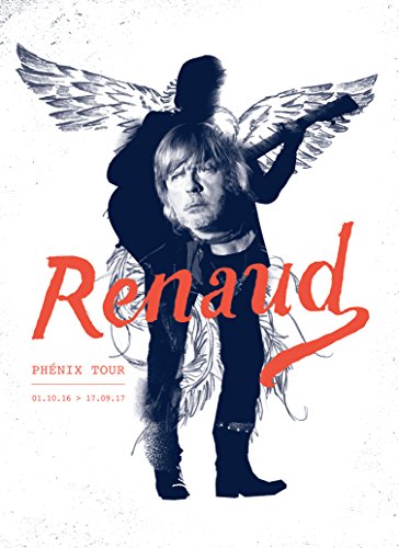 DVD cover featuring a man being carried by a winged figure, with the name "Renaud" prominently displayed.