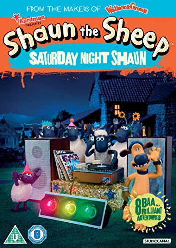 DVD cover featuring cartoon sheep characters and a traffic light in front of a house.