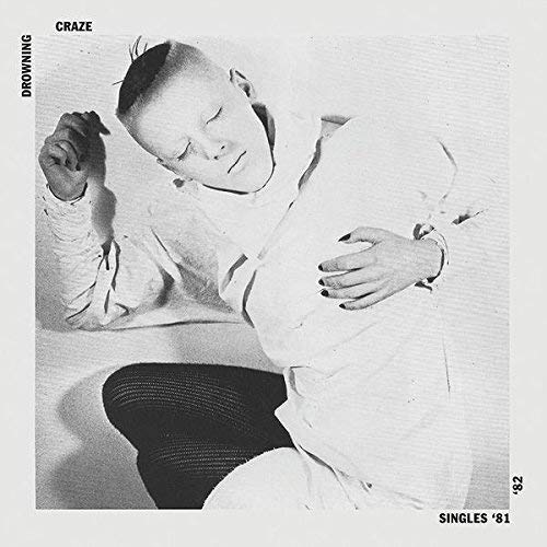 Black and white album cover featuring a young person reclining.