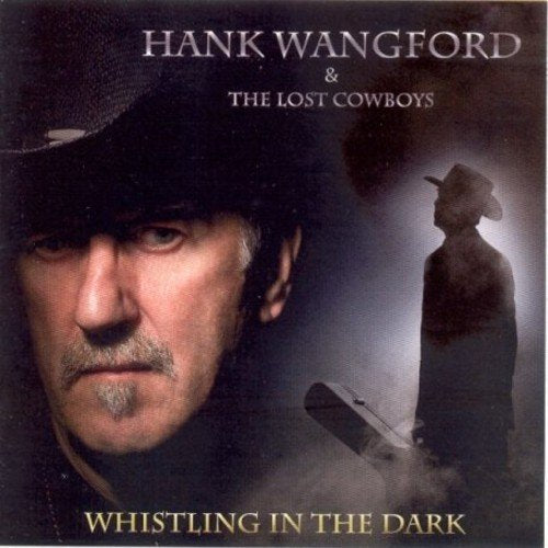 CD cover: portrait of Hank Wangford with a ghostly cowboy figure.