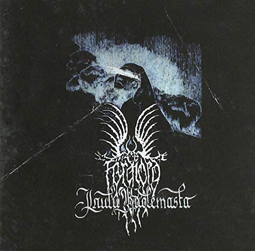 CD cover: hooded figure with wings, dark and textured background.