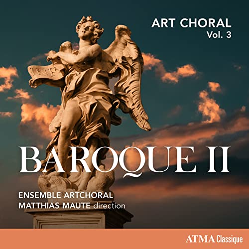 CD cover: Baroque angel statue against a sunset sky.