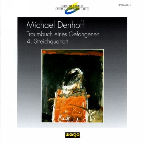 The image is a CD cover featuring an abstract painting of a person. alt text: "CD cover with abstract painting of a person, white and gray background."