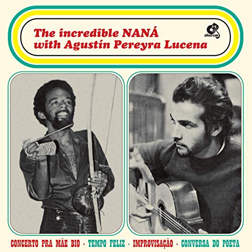 CD cover featuring portraits of Nana Vasconcelos and Agustin Perera Lucena.