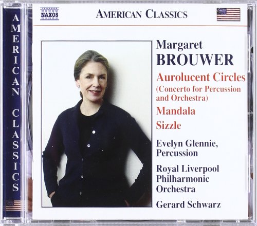 Album cover with a woman and text on a white background.