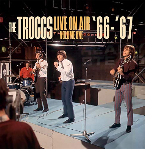 The album cover shows The Troggs band performing on a stage with microphones.