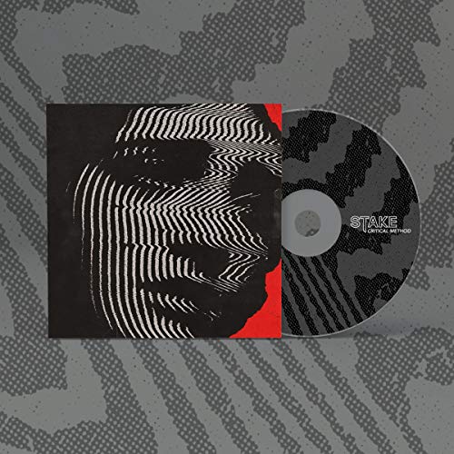 CD case and disc for Stake’s “Critical Method” album, abstract cover art.